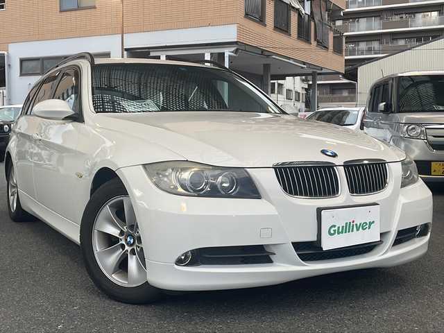 ＢＭＷ ３２５ｉ ツーリング ハイライン 大阪府 2006(平18)年 8.2万km アルピンホワイトⅢ HDDナビ/バックカメラ/ドアバイザー/プッシュスタート/ETC/シートヒーター/パワーシート/メモリシート