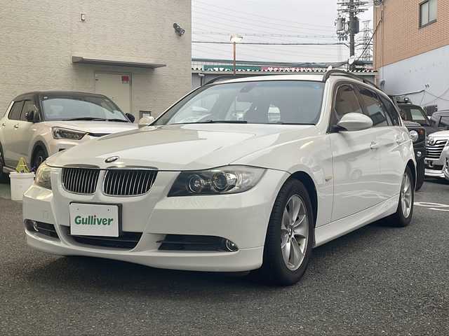 ＢＭＷ ３２５ｉ ツーリング ハイライン 大阪府 2006(平18)年 8.2万km アルピンホワイトⅢ HDDナビ/バックカメラ/ドアバイザー/プッシュスタート/ETC/シートヒーター/パワーシート/メモリシート