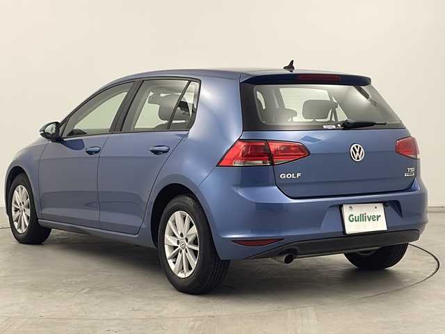 フォルクスワーゲン ゴルフ TSI コンフォートライン BM 三重県 2016(平28)年 5.8万km 青 禁煙車/純正8型ナビ/CD/DVD/SD/BT/バックカメラ/衝突被害軽減ブレーキ/電動パーキングブレーキ/アイドリングストップ/ビルトインETC/純正15インチアルミホイール/スペアキー×1