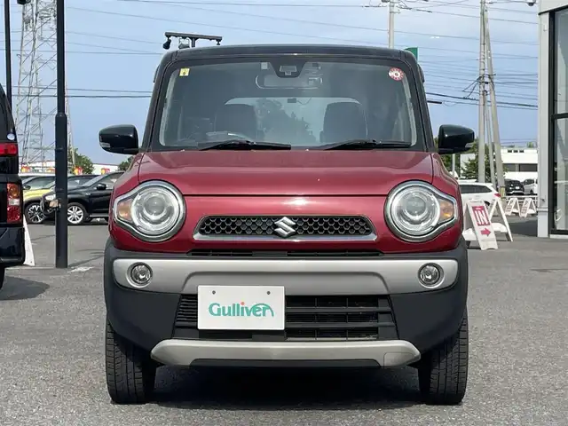スズキ ハスラー X 道央・札幌 2014(平26)年 12.6万km フェニックスレッドパール/ブルーイッシュブラックパール 4WD/社外オーディオ/FM/AM/CD/AUX/衝撃被害軽減システム/ダウンヒルアシストコントロール/アイドリングストップ/横滑り防止システム/電動格納ミラー/前後ドラレコ/レーダー(AR-111EA)/D席シートヒーター/ETC/プッシュスタート/スマートキー/サマータイヤ純正AW付積込/165/60R15    2022年　山5mm