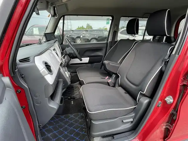 スズキ ハスラー X 道央・札幌 2014(平26)年 12.6万km フェニックスレッドパール/ブルーイッシュブラックパール 4WD/社外オーディオ/FM/AM/CD/AUX/衝撃被害軽減システム/ダウンヒルアシストコントロール/アイドリングストップ/横滑り防止システム/電動格納ミラー/前後ドラレコ/レーダー(AR-111EA)/D席シートヒーター/ETC/プッシュスタート/スマートキー/サマータイヤ純正AW付積込/165/60R15    2022年　山5mm