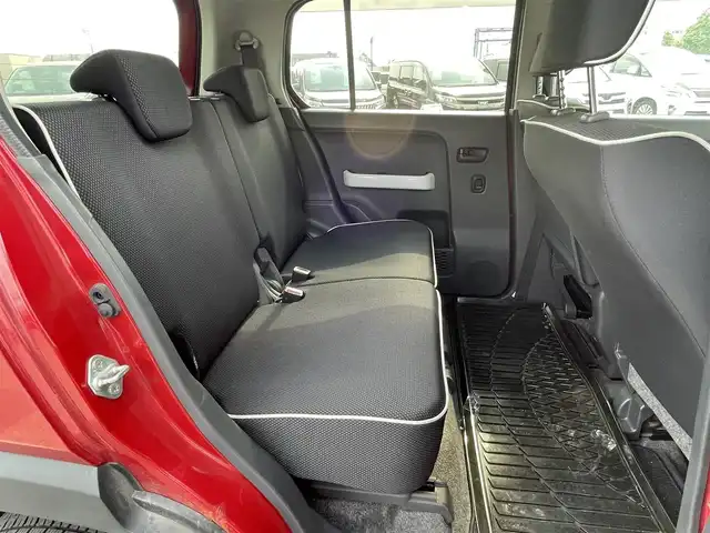 スズキ ハスラー X 道央・札幌 2014(平26)年 12.6万km フェニックスレッドパール/ブルーイッシュブラックパール 4WD/社外オーディオ/FM/AM/CD/AUX/衝撃被害軽減システム/ダウンヒルアシストコントロール/アイドリングストップ/横滑り防止システム/電動格納ミラー/前後ドラレコ/レーダー(AR-111EA)/D席シートヒーター/ETC/プッシュスタート/スマートキー/サマータイヤ純正AW付積込/165/60R15    2022年　山5mm