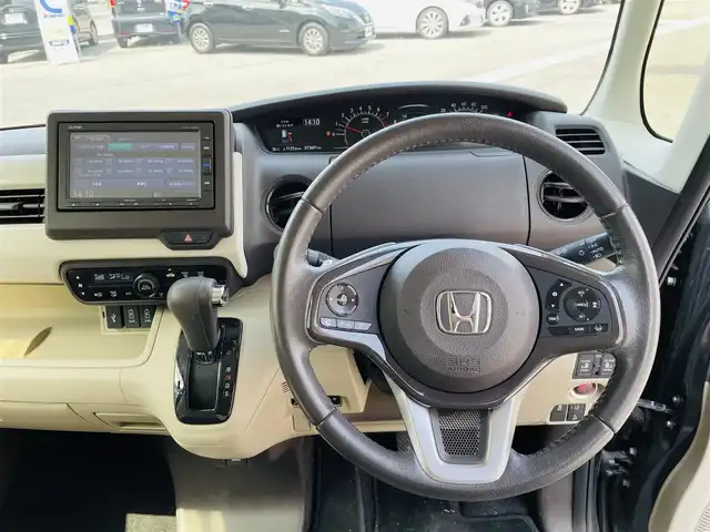 ホンダ Ｎ ＢＯＸ G EX ターボ ホンダセンシング 岡山県 2018(平30)年 7.4万km クリスタルブラックパール (株)IDOMが運営する【じしゃロン岡山店】の自社ローン専用車両になります。こちらは現金またはオートローンご利用時の価格です。自社ローンご希望の方は別途その旨お申付け下さい/・純正ナビゲーション/・バックカメラ/・両側電動スライドドア/・ＥＴＣ/・ホンダセンシング