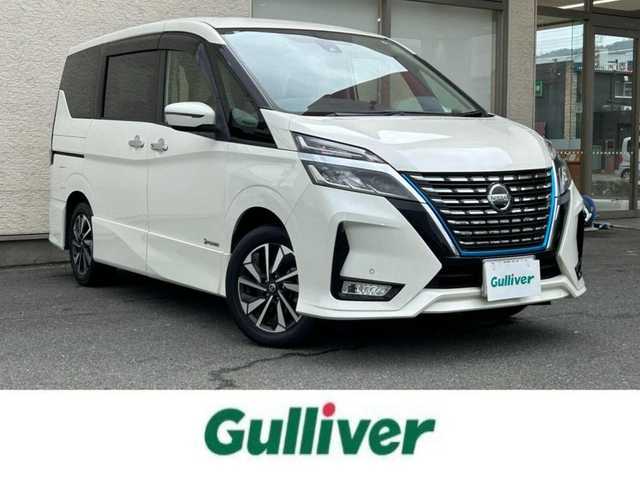 日産 セレナ e－パワー ハイウェイスター V 大阪府 2020(令2)年 7.2万km ブリリアントホワイトパール １オーナー/純正１０インチナビ/（フルセグ／ＢＴ／ＣＤ／ＤＶＤ）/プロパイロット/チャージモード/バックカメラ/衝突被害軽減システム/横滑り防止装置/ハンドルヒーター/前席シートヒーター/3列シート/両側パワースライドドア/前後コーナーセンサー/保証書/取扱説明書/ＥＴＣ