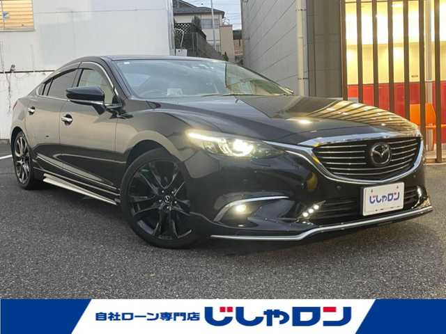 マツダ アテンザ セダン XD Lパッケージ 千葉県 2015(平27)年 12.3万km ジェットブラックマイカ (株)IDOMが運営する【じしゃロン八千代店】の自社ローン専用車両になります。/こちらは現金またはオートローンご利用時の価格です。自社ローンご希望の方は別途その旨お申付け下さい/KENSTYLEフルエアロ/BOSEサウンド/衝突軽減ブレーキ/レーンキープアシスト/クリアランスソナー/ブラインドスポットアシスト/ヘッドアップディスプレイ/レーダークルーズコントロール/純正SDナビ/バックカメラ/レザーシート/シートヒーター/パワーシート/キセノンヘッドライト/ビルトインETC/電子パーキングホールド/純正１９インチアルミ