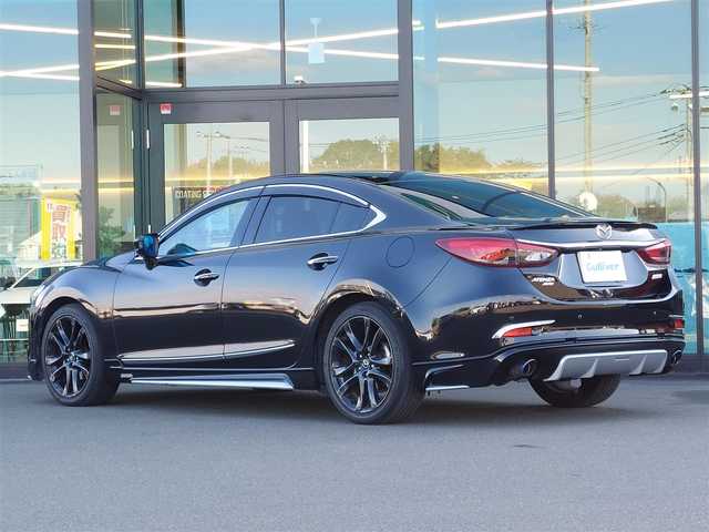 マツダ アテンザ セダン XD Lパッケージ 千葉県 2015(平27)年 12.3万km ジェットブラックマイカ (株)IDOMが運営する【じしゃロン八千代店】の自社ローン専用車両になります。/こちらは現金またはオートローンご利用時の価格です。自社ローンご希望の方は別途その旨お申付け下さい/KENSTYLEフルエアロ/BOSEサウンド/衝突軽減ブレーキ/レーンキープアシスト/クリアランスソナー/ブラインドスポットアシスト/ヘッドアップディスプレイ/レーダークルーズコントロール/純正SDナビ/バックカメラ/レザーシート/シートヒーター/パワーシート/キセノンヘッドライト/ビルトインETC/電子パーキングホールド/純正１９インチアルミ