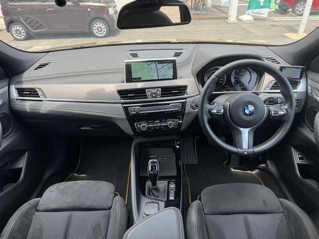 ＢＭＷ Ｘ２ xDrive 18d MスポーツX 三重県 2019(平31)年 5.9万km ガルバニックゴールドメタリック コンフォートパッケージ/純正HDDナビ/・Bluetooth/社外地デジTVチューナー/Wシートヒーター/LEDヘッドライト/フォグランプ/クリアランスソナー/クルーズコントロール/スマートキー×2/プッシュスタート/Mスポーツサスペンション/ミラー一体型ETC/ステアリングリモコン/レーダー探知機（Z191R）/電動パーキングブレーキ/純正19インチアルミホイール