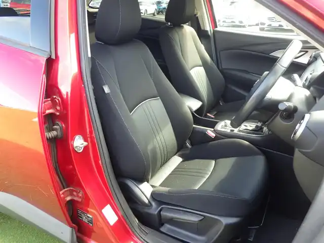 マツダ ＣＸ－３ XD 千葉県 2018(平30)年 5.3万km ソウルレッドクリスタルM スマートシティブレーキサポート/ブラインドスポットモニタリング/純正SDナビ/地デジTV/【DVD/CD再生機能　Bluetooth】/360°ビュー・モニター/ドライブレコーダー/革巻きステアリング/ステアリングスイッチ/ETC/LEDヘッドライト/ウインカーミラー/コーナーセンサー/純正16インチアルミホイル/サイド/カーテンエアバッグ/アドバンストキーレスエントリー