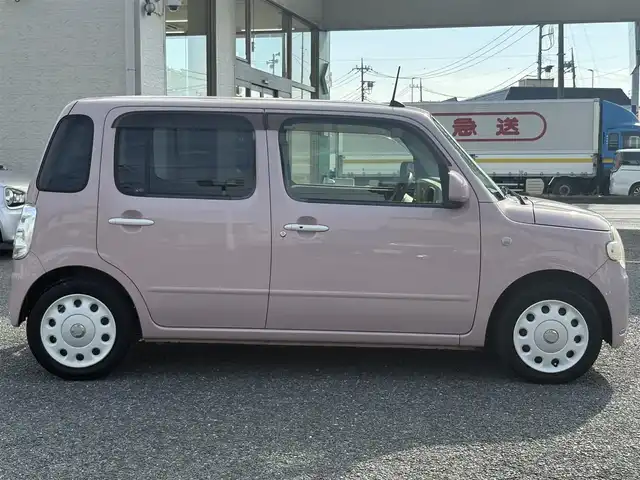 ダイハツ ミラ ココア X スペシャルコーデ 埼玉県 2014(平26)年 7.4万km ムースピンクパール ・オーディオ/・ETC/・オートエアコン/・スマートキー/・シガーソケット/・アイドリングストップ/・電格ミラー/・純正フロアマット/・純正ドアバイザー/・純正ホイールキャップ
