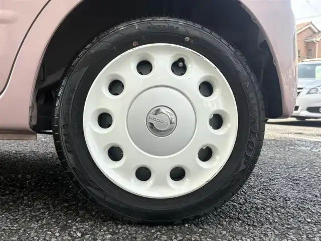ダイハツ ミラ ココア X スペシャルコーデ 埼玉県 2014(平26)年 7.4万km ムースピンクパール ・オーディオ/・ETC/・オートエアコン/・スマートキー/・シガーソケット/・アイドリングストップ/・電格ミラー/・純正フロアマット/・純正ドアバイザー/・純正ホイールキャップ