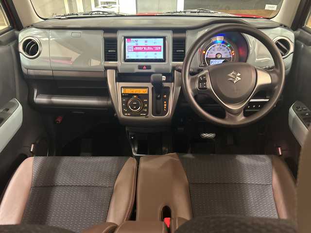 スズキ ハスラー タフワイルド 埼玉県 2018(平30)年 4.1万km フェニックスレッドパール/ブラック 2トーン デュアルカメラブレーキサポート　/純正メモリナビ/　　CD/DVD/BT/フルセグ/LEDオートライト /ハーフレザーシート/シートヒーター /純正15インチアルミホイール /ステアリングスイッチ /禁煙車