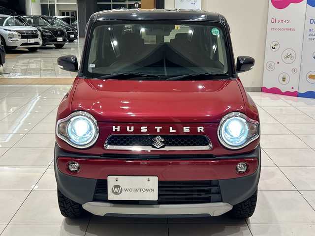 スズキ ハスラー タフワイルド 埼玉県 2018(平30)年 4.1万km フェニックスレッドパール/ブラック 2トーン デュアルカメラブレーキサポート　/純正メモリナビ/　　CD/DVD/BT/フルセグ/LEDオートライト /ハーフレザーシート/シートヒーター /純正15インチアルミホイール /ステアリングスイッチ /禁煙車