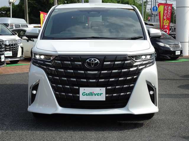 トヨタ アルファード Z 千葉県 2024(令6)年 1万km プラチナホワイトパールマイカ ワンオーナー/純正14型ディスプレイオーディオナビ/パノラミックビューモニター/ビルトインETC2.0/13.2型有機EL後席ディスプレイ/黒革シート/左右独立ムーンルーフ（メーカーOP）/スペアタイヤ（メーカーOP）/デジタルインナーミラー （メーカーOP）/トヨタセーフティセンス/ブラインドスポットモニター/両側パワースライドドア /パワーバックドア /LEDヘッドライト/プッシュスタート/スマートキー2本/前席パワーシート/フロアマット/ドアバイザー/保証書/ユーザーガイド
