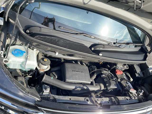 ホンダ Ｎ ＢＯＸ カスタム L 新潟県 2021(令3)年 4.5万km シャイニンググレーM ワンオーナー/プッシュスタート/社外ナビ/フルセグ/ＡＭ/ＦＭ/クルーズコントロール/ドアバイザー/バックカメラ/左側パワースライドドア/ＬＥＤヘッドライト/純正フロアマット/スマートキー
