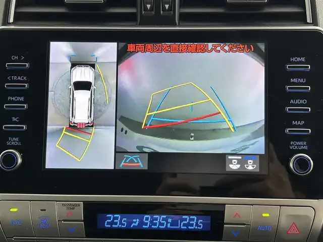 トヨタ ランドクルーザー プラド TZ－G 道央・札幌 2020(令2)年 6.8万km ホワイトパールクリスタルシャイン ・4WD/・寒冷地仕様/・サンルーフ/・トヨタセーフティセンス/・プリクラッシュセーフティ/・レーンキープアシスト/・レーダークルーズコントロール/・オートハイビーム/・先行車発進告知/・標識認識システム/・ブラインドスポットモニター/・センターデフロック/・リアエアサス自動乗降モード/・マルチテレインセレクト/・純正ディスプレイオーディオ/・ナビ機能/フルセグ/BT/・アラウンドビューモニター/・パワーシート/・シートヒーター&クーラー/・シートメモリ/・レザーシート/・ヒッチメンバー/・純正ドライブレコーダー/・LEDヘッドライト