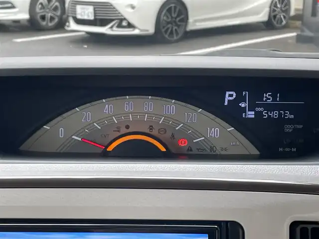 ダイハツ ムーヴ キャンバス X LTD メイクアップ SA Ⅲ 佐賀県 2017(平29)年 5.5万km パールホワイトⅢ/ナチュラルベージュマイカメタリック 2トーン スマートアシストIII　/バックセンサー　/社外ナビ　/・バックカメラ　/・フルセグTV/BT/CD/DVD/ETC　/社外ドラレコ(DRV-340)/両側パワースライドドア　/プッシュスタート　/アイドリングストップ　/スペアキー×1　/取扱説明書　/保証書