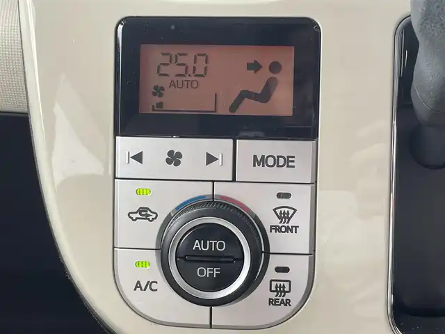 ダイハツ ムーヴ キャンバス X LTD メイクアップ SA Ⅲ 佐賀県 2017(平29)年 5.5万km パールホワイトⅢ/ナチュラルベージュマイカメタリック 2トーン スマートアシストIII　/バックセンサー　/社外ナビ　/・バックカメラ　/・フルセグTV/BT/CD/DVD/ETC　/社外ドラレコ(DRV-340)/両側パワースライドドア　/プッシュスタート　/アイドリングストップ　/スペアキー×1　/取扱説明書　/保証書