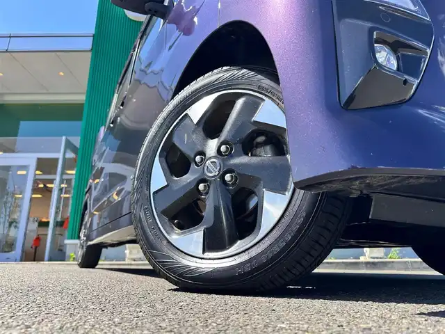 日産 ルークス HWS X プロパイロットED 宮城県 2020(令2)年 4.7万km アメジストパープル プロパイロット/インテリジェントエマージェンシーブレーキ/踏み間違い衝突防止アシスト/車線逸脱防止支援システム/車線逸脱警報/前方衝突予測警報/ふらつき警報/標識認識機能/インテリジェントアラウンドビューモニター/純正9インチナビ（MM319D-L）/・CD/DVD/・Bluetooth/・フルセグTV/ビルトインETC/ドライブレコーダー/ハンズフリーパワースライドドア（両側）/アダプティブLEDヘッドランプ/フォグランプ/オートライト/電動パーキングブレーキ/ブレーキホールド/電動格納ミラー/純正14インチAW/純正ドアバイザー/純正フロアマット/W/サイド/カーテン/ニーエアバッグ