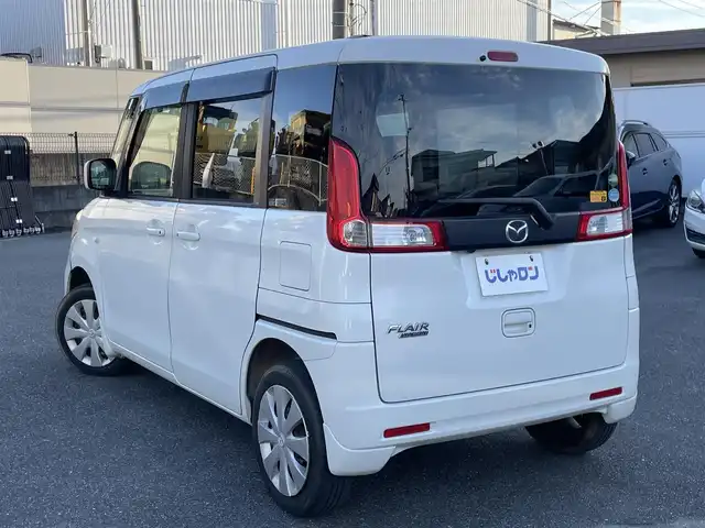 マツダ フレアワゴン XS 山梨県 2015(平27)年 8.7万km クリスタルホワイトP (株)IDOMが運営する【じしゃロン甲府店】の自社ローン対象車両になります。こちらは現金ご利用時の価格です。/自社ローンご希望の方は別途その旨お申付け下さい。す。自社ローンご希望の方は別途その旨お申付け下さい/純正メモリーナビ/（フルセグTV・DVD・CD・SD・USB・BTオーディオ）/バックカメラ/両側パワースライドドア/ブレーキサポートシステム/ETC/スマートキー/取扱説明書/ナビ取扱説明書