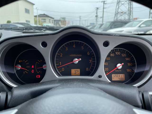 日産 フェアレディ Ｚ バージョンT 山形県 2006(平18)年 12.1万km パール 純正HDDナビ/・TV/AM/FM/CD/DVD/社外サス/社外LEDテール/社外マフラー/横滑り防止装置/盗難防止装置/HIDヘッドライト/レザーシート/パワーシート（D/N席）/シートヒーター（D/N席）/バックカメラ/リモコンキー/スペアキー×1/純正フロアマット/ETC/記録簿
