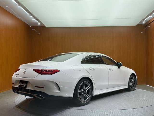 メルセデス・ベンツ ＣＬＳ２２０ｄ スポーツ エクスクルーシブPKG 千葉県 2018(平30)年 5.8万km ダイヤモンドホワイト ＡＣＣ　/茶革　/ＳＲ　/ナビ　/ＴＶ　/Ｂｌｕｅｔｏｏｔｈ接続　/３６０°Ｂｕｒｍｅｓｔｅｒサウンド　/ＨＵＤ　/シートヒーター/ベンチレーション　　/電動シート　/衝突軽減Ｂ　/ＢＳＭ　/ＬＫＡ　/アンビエントライト