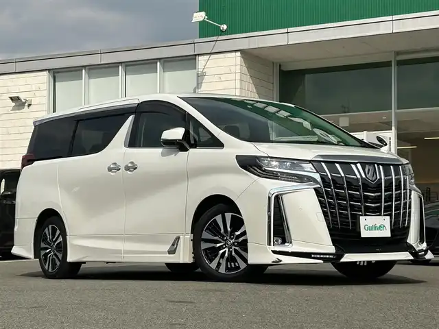 トヨタ アルファード 兵庫県 2022(令4)年 3.8万km ホワイトパールクリスタルシャイン 純正ナビ/ビルトインETC/ドライブレコーダー/フリップダウンモニター/バックカメラ/サンルーフ/両側パワースライドドア/シートヒーター/エアシート/ステアリングヒーター/デジタルインナーミラー/クルーズコントロール（追従走行アリ）/電動パーキングブレーキ/オートホールド/メモリー付パワーシート