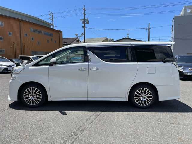 トヨタ ヴェルファイア Z Gエディション 静岡県 2016(平28)年 10.9万km ホワイトパールクリスタルシャイン Wサンルーフ/両側パワースライド/パワーバックドア/社外メモリナビ・フルセグTV/DVD/CD/SD/USB/Bluetooth/バックカメラ/純正18インチアルミホイール/クルーズコントロール/ハーフレザーシート/前席パワーシート/ETC/LEDライト/スマートキー2個/プッシュスタート/新車時保証書/取扱説明書