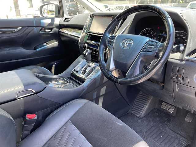 トヨタ ヴェルファイア Z Gエディション 静岡県 2016(平28)年 10.9万km ホワイトパールクリスタルシャイン Wサンルーフ/両側パワースライド/パワーバックドア/社外メモリナビ・フルセグTV/DVD/CD/SD/USB/Bluetooth/バックカメラ/純正18インチアルミホイール/クルーズコントロール/ハーフレザーシート/前席パワーシート/ETC/LEDライト/スマートキー2個/プッシュスタート/新車時保証書/取扱説明書