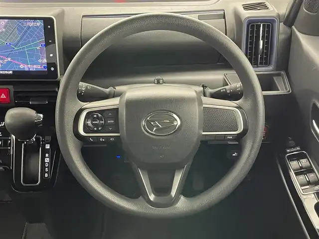 ダイハツ タント カスタム X スタイルセレクション 愛知県 2021(令3)年 2.9万km ブラックマイカメタリック/シャイニングホワイトパール 純正８型ナビ　全方位カメラ　禁煙車　両側パワスラ　黒ハーフレザー　フルセグＴＶ　ドラレコ　ＥＴＣ　シートヒーター　スマートアシストIII　衝突軽減　レーンキープ　ＬＥＤオートライト　ＴＶキャンセラー アイドリングストップ　プッシュスタート　スマートキー　ロールサンシェード　