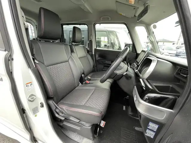 スズキ スペーシア カスタム HYBRID XS ターボ 滋賀県 2018(平30)年 5.5万km ピュアホワイトP 8インチナビ/CD/DVD/USB/Bluetooth/フルセグTV/バックカメラ/ETC/衝突軽減ブレーキ/両側パワースライドドア/クルーズコントロール/ハーフレザーシート/シートヒーター/LEDヘッドライト/純正アルミホイール