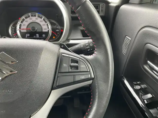 スズキ スペーシア カスタム HYBRID XS ターボ 滋賀県 2018(平30)年 5.5万km ピュアホワイトP 8インチナビ/CD/DVD/USB/Bluetooth/フルセグTV/バックカメラ/ETC/衝突軽減ブレーキ/両側パワースライドドア/クルーズコントロール/ハーフレザーシート/シートヒーター/LEDヘッドライト/純正アルミホイール