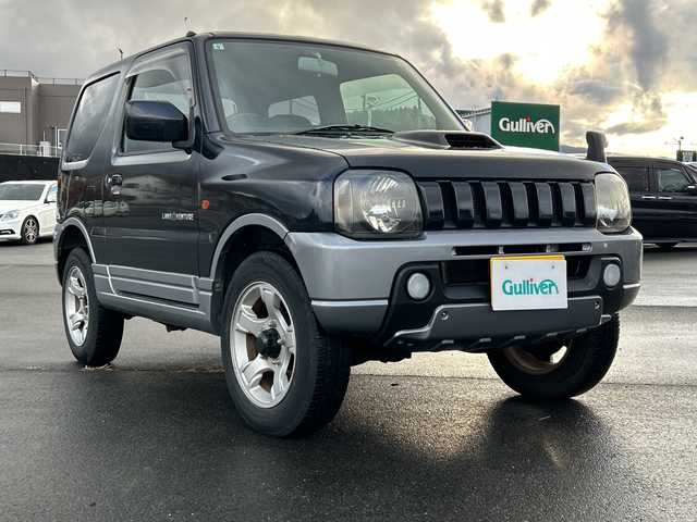 スズキ ジムニー ランドベンチャー 山梨県 2003(平15)年 12.2万km 黒 パートタイム４WD/５MT/レザーシート