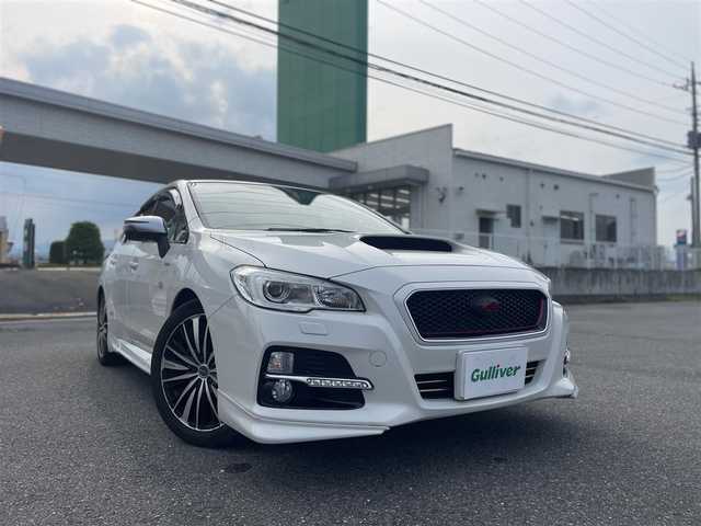 スバル レヴォーグ 1．6GT アイサイト 群馬県 2014(平26)年 19.1万km クリスタルホワイトP ４WD/ターボ/社外SDナビ・TV/バックカメラ/レーダークルーズコントロール/社外18インチAW/スタッドレスタイヤ４本積込AW付き