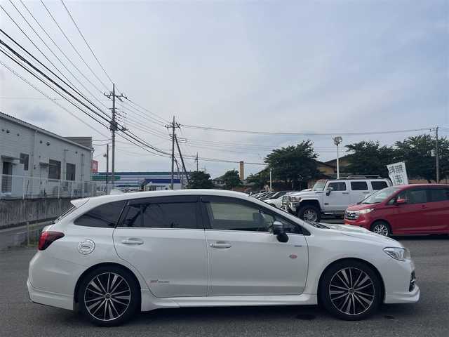 スバル レヴォーグ 1．6GT アイサイト 群馬県 2014(平26)年 19.1万km クリスタルホワイトP ４WD/ターボ/社外SDナビ・TV/バックカメラ/レーダークルーズコントロール/社外18インチAW/スタッドレスタイヤ４本積込AW付き