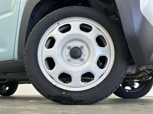スズキ ハスラー HYBRID G 群馬県 2024(令6)年 0.2万km オフブルーメタリック/ソフトベージュメタリック 純正９インチナビ　全方位カメラ　レーダークルーズコントロール　レーンキープアシスト　衝突軽減ブレーキ　オートマチックハイビーム　シートヒーター　コーナーセンサー　ＬＥＤヘッドライト　ＥＴＣ　禁煙車