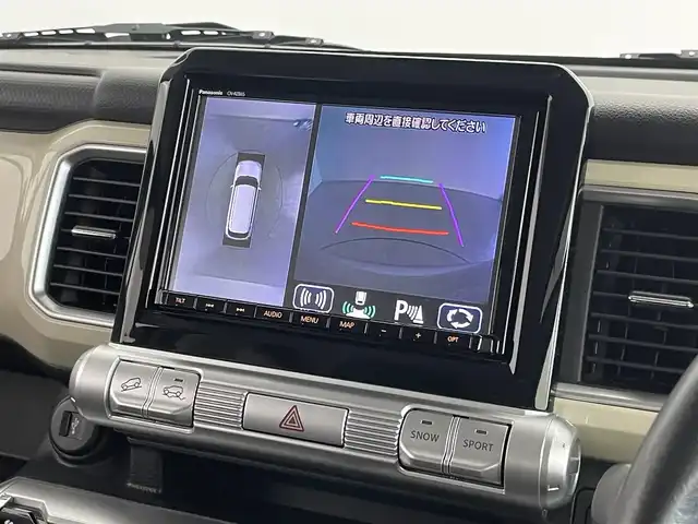 スズキ クロスビー HYBRID MZ 埼玉県 2021(令3)年 8.6万km キャラバンアイボリーパールメタリック/ホワイト 2トーンルーフ 4WD/純正8インチSDナビ/ CD DVD フルセグTV Bluetooth/全方位カメラ/スズキセーフティサポート/デュアルレーダーブレーキサポート/誤発進抑制機能/レーンキープアシスト/アクティブクルーズコントロール/ドライブレコーダー/ダウンヒルアシスト/LEDオートライト/スマートキー/ETC