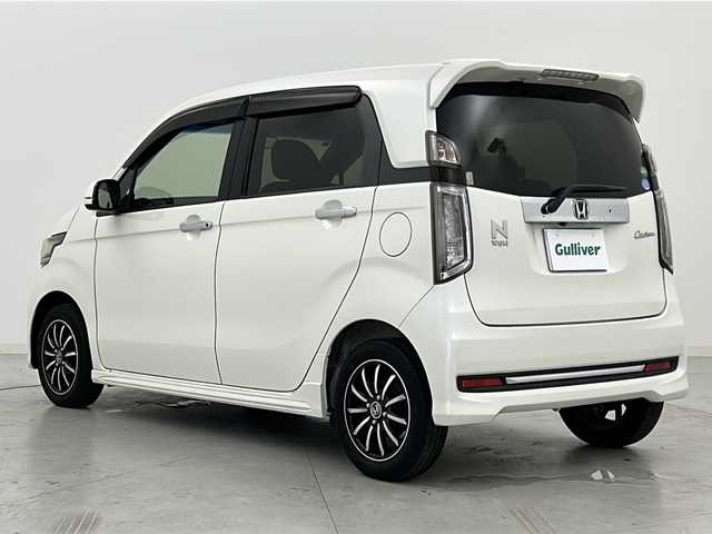 ホンダ Ｎ ＷＧＮ カスタム G ターボパッケージ 宮城県 2016(平28)年 1.1万km プレミアムホワイトパールⅡ 禁煙車/ワンオーナー/あんしんパッケージ/・衝突軽減ブレーキ/クルーズコントロール/純正7型ナビ/・CD.DVD.SD.BT.USB/フルセグTV/バックモニター/ハーフレザーシート/ETC/パドルシフト/HIDヘッドライト/オートライト/プッシュスタート/スマートキー/アイドリングストップ/ステアリングスイッチ/横滑り防止装置/純正14インチアルミホイール/純正フロアマット