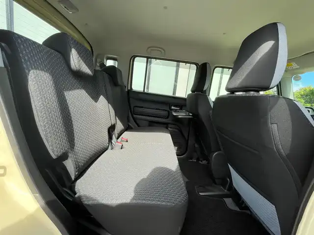 スズキ ハスラー HYBRID X 新潟県 2022(令4)年 2.5万km シフォンアイボリーM 純正9インチメモリーナビ/（AppleCarPlay/AndroidAuto/フルセグTV/Bluetooth/USB/CD/DVD）/全方位モニター/ビルトインETC/前席シートヒーター/純正アルミホイール（15インチ）/純正フロアマット/フルタイム4WD/マイルドハイブリッド
