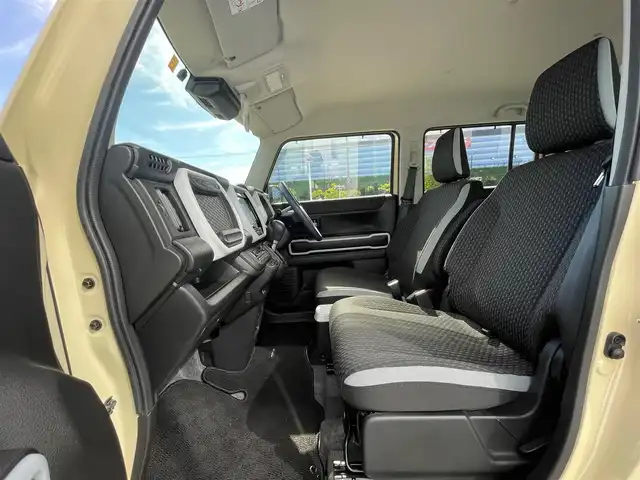 スズキ ハスラー HYBRID X 新潟県 2022(令4)年 2.5万km シフォンアイボリーM 純正9インチメモリーナビ/（AppleCarPlay/AndroidAuto/フルセグTV/Bluetooth/USB/CD/DVD）/全方位モニター/ビルトインETC/前席シートヒーター/純正アルミホイール（15インチ）/純正フロアマット/フルタイム4WD/マイルドハイブリッド