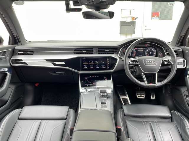 アウディ Ａ６ 55TFSIクワトロ Sライン 福島県 2019(令1)年 3万km ミトスブラックメタリック S6仕様マフラー4本出し/アダプティブクルーズコントロール/Audiプレセンス/Audiサイドアシスト/アダプクティブドライブアシスト/HDマトリクスLEDヘッドライト/バルコナレザー(S lineロゴ入)/シートヒーター /運転席メモリシート/パワーシート(前席)/前後ドライブレコーダー/ビルトインETC2.0/レインセンサー