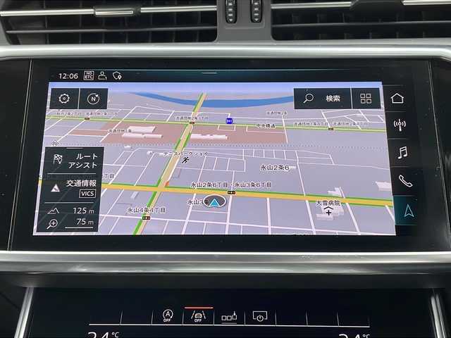 アウディ Ａ６ 55TFSIクワトロ Sライン 福島県 2019(令1)年 3万km ミトスブラックメタリック S6仕様マフラー4本出し/アダプティブクルーズコントロール/Audiプレセンス/Audiサイドアシスト/アダプクティブドライブアシスト/HDマトリクスLEDヘッドライト/バルコナレザー(S lineロゴ入)/シートヒーター /運転席メモリシート/パワーシート(前席)/前後ドライブレコーダー/ビルトインETC2.0/レインセンサー