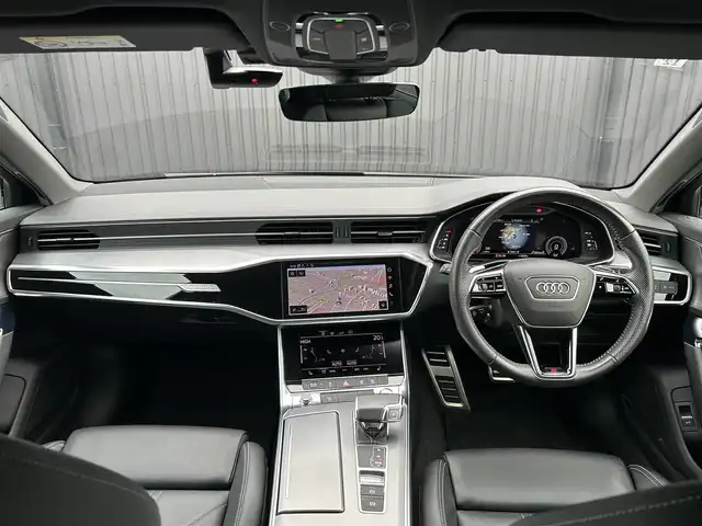 アウディ Ａ６ 55TFSIクワトロ Sライン 福島県 2019(令1)年 3万km ミトスブラックメタリック S6仕様マフラー4本出し/アダプティブクルーズコントロール/Audiプレセンス/Audiサイドアシスト/アダプクティブドライブアシスト/HDマトリクスLEDヘッドライト/バルコナレザー(S lineロゴ入)/シートヒーター /運転席メモリシート/パワーシート(前席)/純正ナビ(BT/USB)/フルセグTV/AppleCarPlay/360°カメラ/バックカメラ/純正19AW/前後ドライブレコーダー/ビルトインETC2.0/レインセンサー/アイドリングストップ