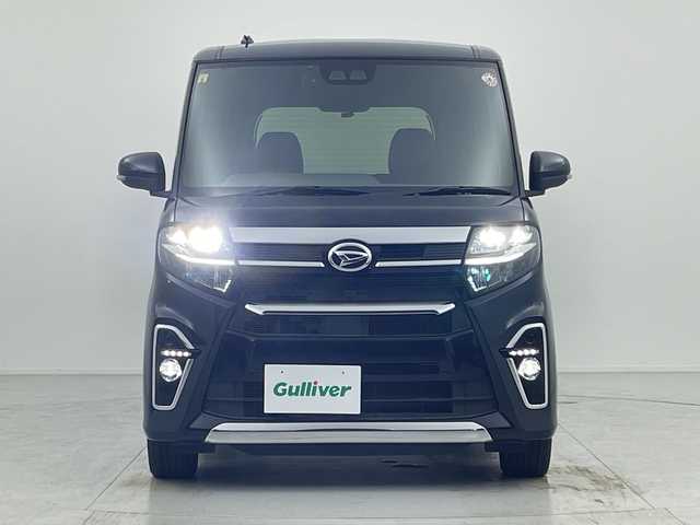 ダイハツ タント カスタム RS セレクション 愛知県 2020(令2)年 4.6万km 黒 社外９インチナビ/・フルセグ/・Bluetooth/・DVD/・CD　/・FM/AM/・SD録音/両側パワースライドドア/バックカメラ/衝突軽減ブレーキ/レーンキープアシスト/レーダークルーズコントロール/前席シートヒータ/オートマチックハイビーム/オートライト/LEDヘッドライト/フォグランプ/アイドリングストップ/助手席シートスライド