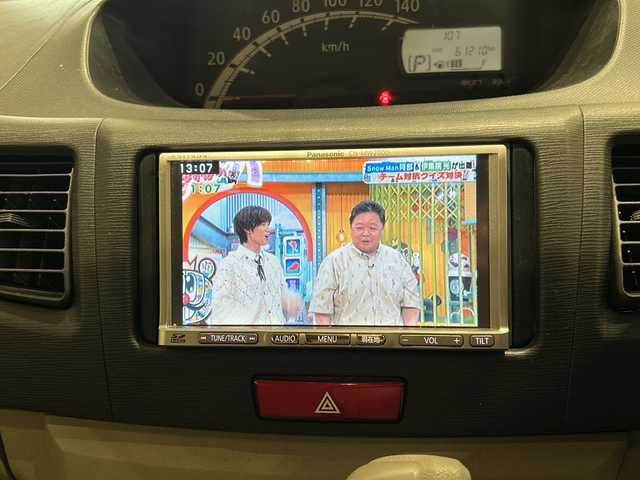スバル ステラ L 新潟県 2012(平24)年 6.2万km ブラックマイカメタリック 社外SDナビ/・フルセグ/ラジオ/CD/DVD/アイドリングストップ/ETC/電動格納ミラー/スタッドレスアルミ積込/フロアマット/ドアバイザー