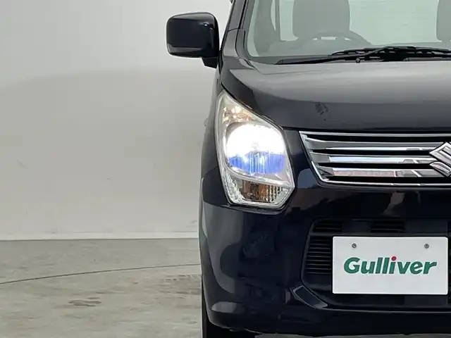 スズキ ワゴンＲ FX 滋賀県 2012(平24)年 6.5万km ブルーイッシュブラックパール3 禁煙車/Kenwoodカーオーディオ/・CD・ラジオ・AUX・USB/リモコンキー/スペアキー/アイドリングストップ/オートエアコン/ドアバイザー/社外フロアマット/電動格納ミラー