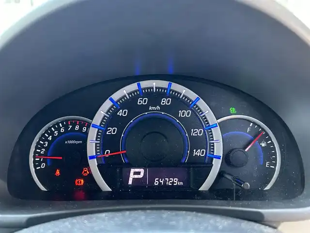 スズキ ワゴンＲ FX 滋賀県 2012(平24)年 6.5万km ブルーイッシュブラックパール3 禁煙車/Kenwoodカーオーディオ/・CD・ラジオ・AUX・USB/リモコンキー/スペアキー/アイドリングストップ/オートエアコン/ドアバイザー/社外フロアマット/電動格納ミラー