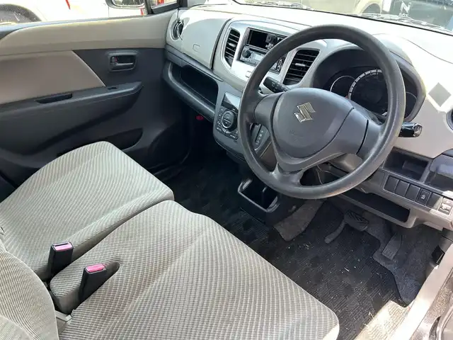 スズキ ワゴンＲ FX 滋賀県 2012(平24)年 6.5万km ブルーイッシュブラックパール3 禁煙車/Kenwoodカーオーディオ/・CD・ラジオ・AUX・USB/リモコンキー/スペアキー/アイドリングストップ/オートエアコン/ドアバイザー/社外フロアマット/電動格納ミラー