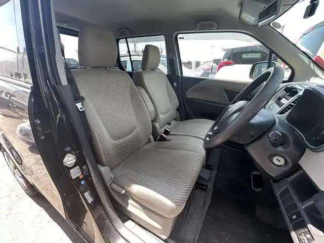 スズキ ワゴンＲ FX 滋賀県 2012(平24)年 6.5万km ブルーイッシュブラックパール3 禁煙車/Kenwoodカーオーディオ/・CD・ラジオ・AUX・USB/リモコンキー/スペアキー/アイドリングストップ/オートエアコン/ドアバイザー/社外フロアマット/電動格納ミラー
