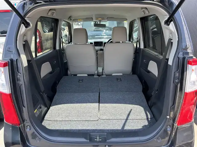 スズキ ワゴンＲ FX 滋賀県 2012(平24)年 6.5万km ブルーイッシュブラックパール3 禁煙車/Kenwoodカーオーディオ/・CD・ラジオ・AUX・USB/リモコンキー/スペアキー/アイドリングストップ/オートエアコン/ドアバイザー/社外フロアマット/電動格納ミラー