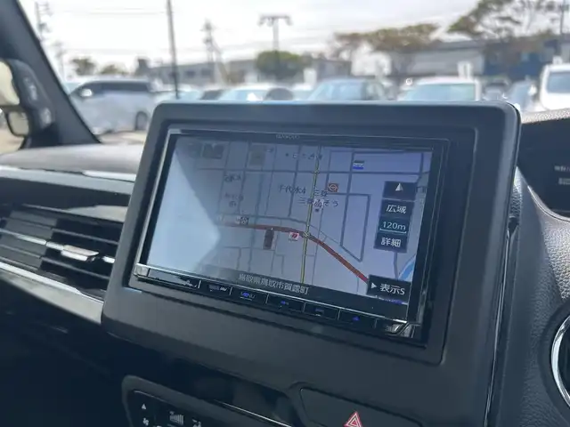 ホンダ Ｎ ＢＯＸ カスタム L 鳥取県 2023(令5)年 4.5万km プラチナホワイトパール ワンオーナー/社外ナビ/フルセグ/DVD/CD/USB/HDMI/バックカメラ・ETC/前席シートヒーター/ホンダセンシング/ステアリングスイッチ対応/レーダークルーズコントロール/レーンキープアシスト/片側パワースライドドア/LEDヘットライト/LEDフォグライト/純正14インチアルミホイール/プッシュエンジンスタート/アイドリングストップ/フロアマット/保証書/取扱説明書/スペアキー